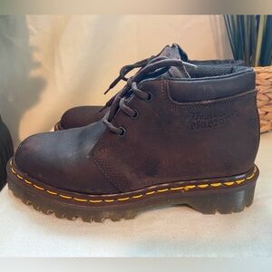Vintage Dr. Martens Dark Brown Ankle Boots